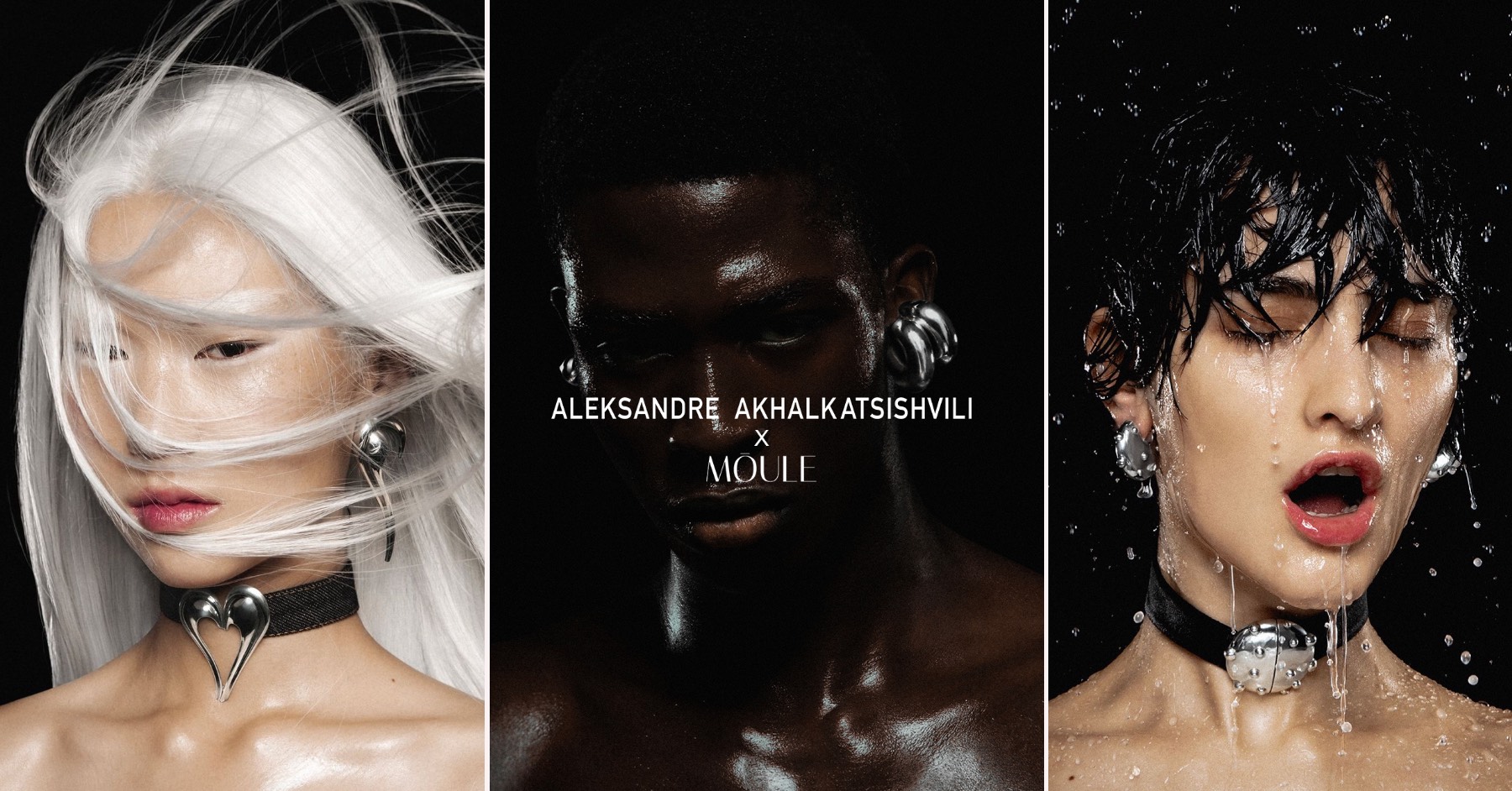 ALEKSANDRE AKHALKATSISHVILI X MŌULE JEWELRY კოლაბორაცია