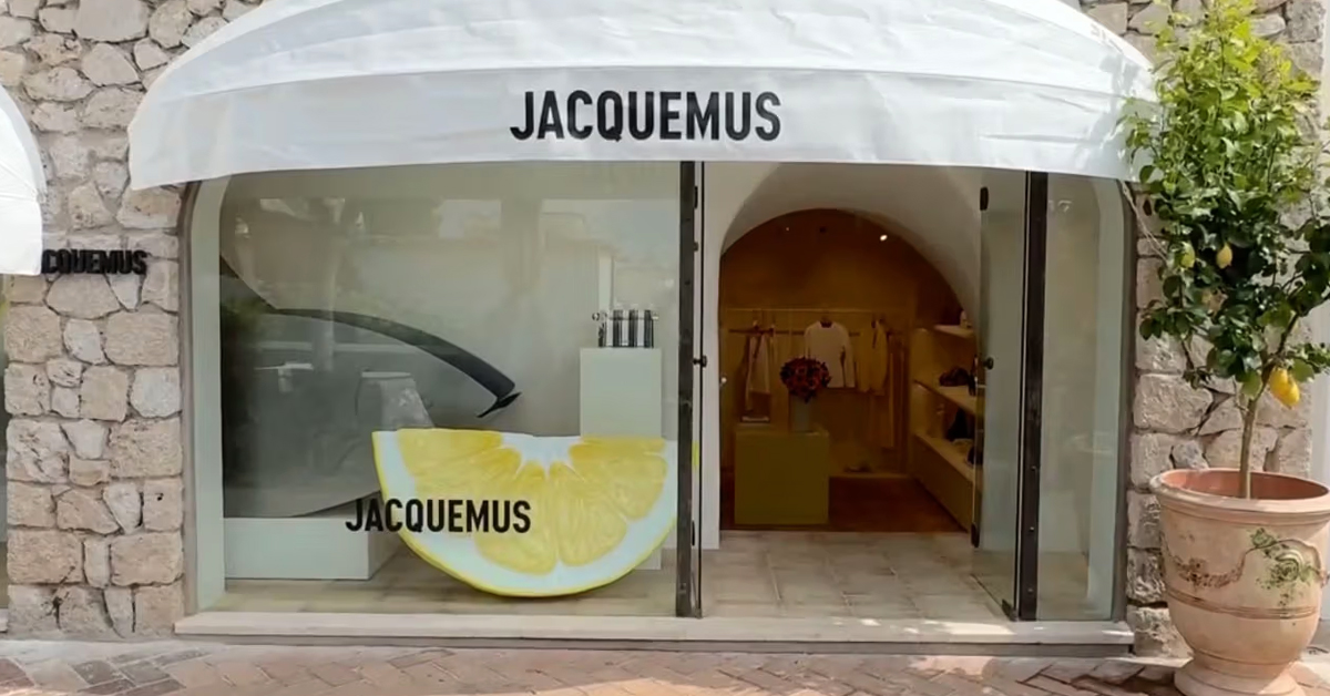 JACQUEMUS-ის საიუბილეო ჩვენება და მაღაზიის გახსნა კაპრიზე