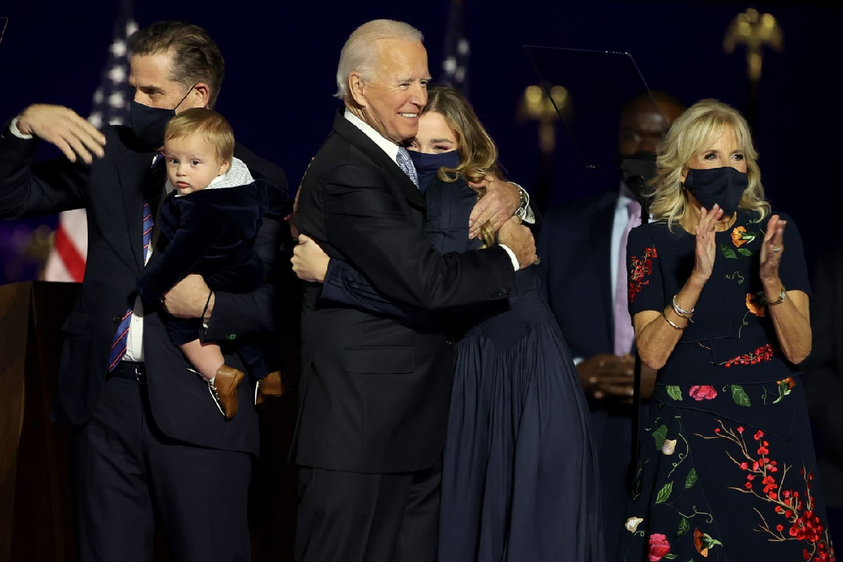 joe and family