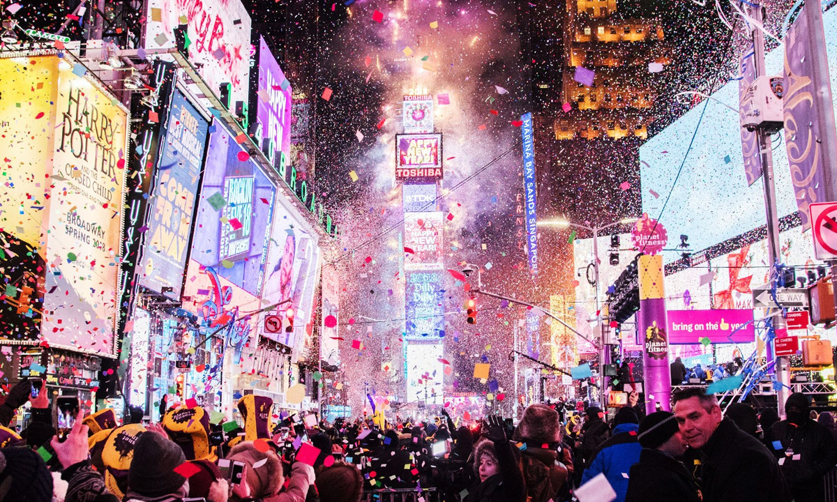 time square new year ball