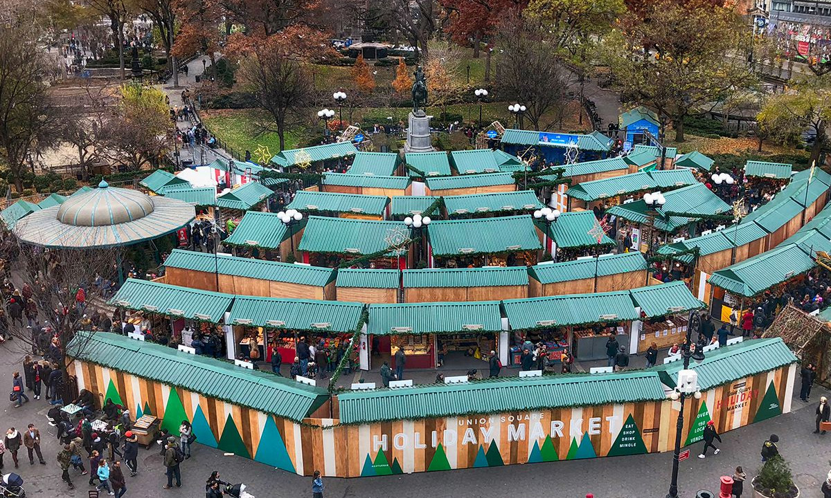 Union square Holiday market