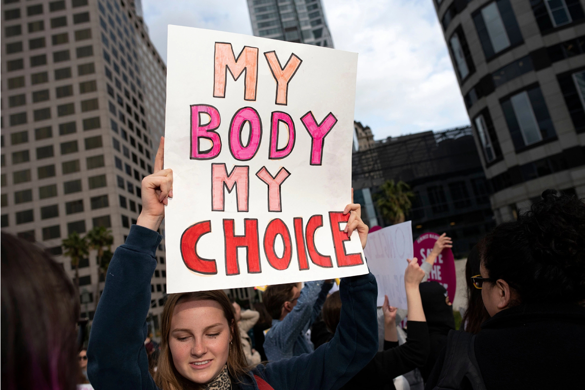 my body my choice, roe v wade