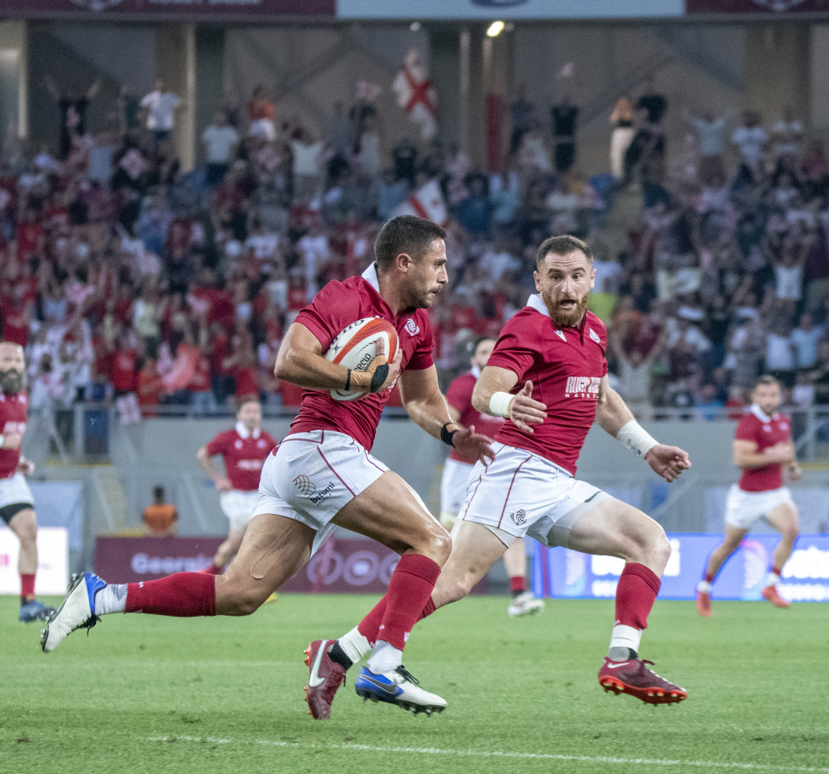 რაგბი, საქართველოს ნაკრები, ბორჯღალოსნები, 2022