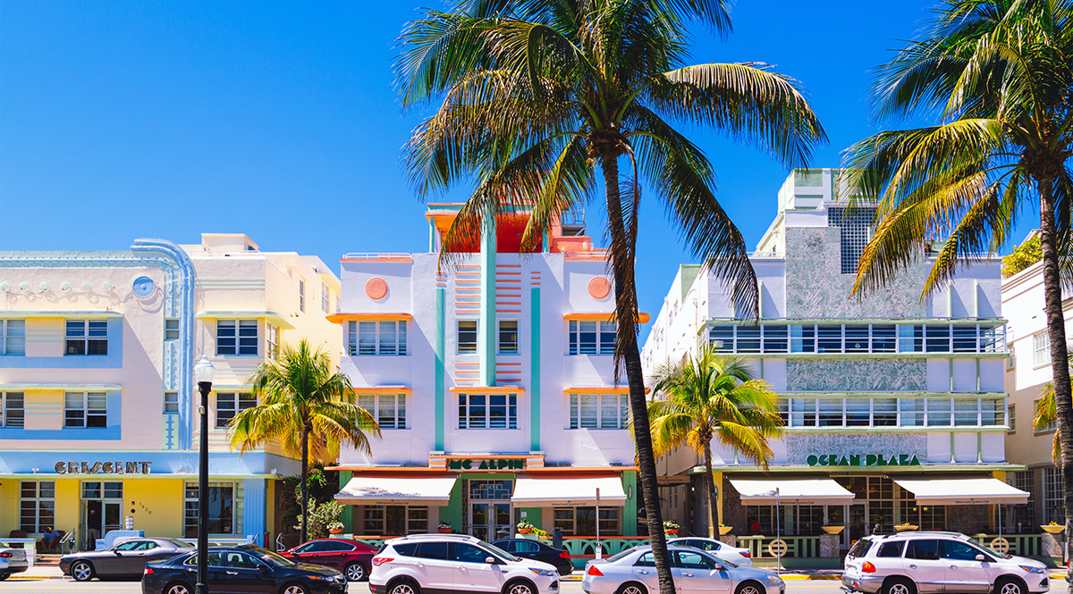 art deco, miami