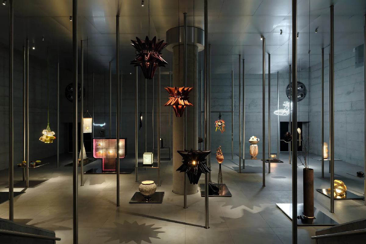 loewe, milan design week, loewe lamps