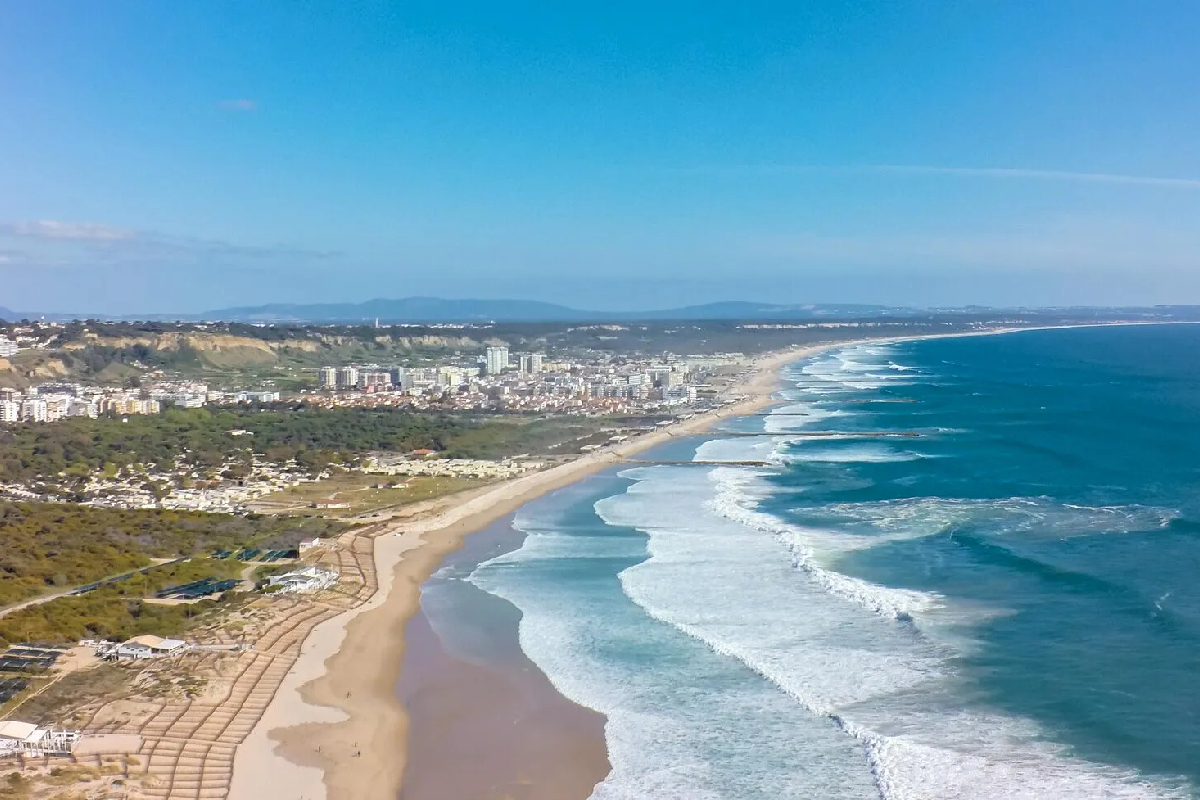 costa da caparica, portugal, lisbon, summer