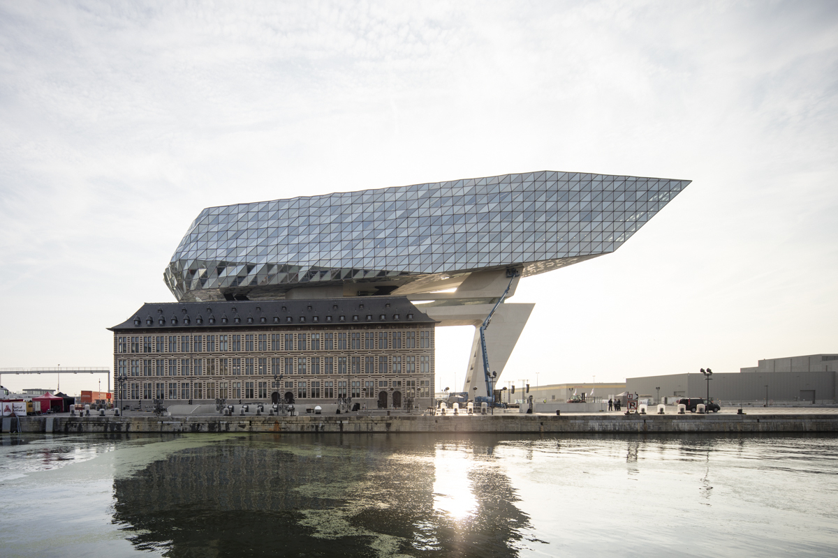 ზაჰა ჰადიდი, ანტვერპენი, არქიტექტურა, port authority, antwerp, zaha hadid