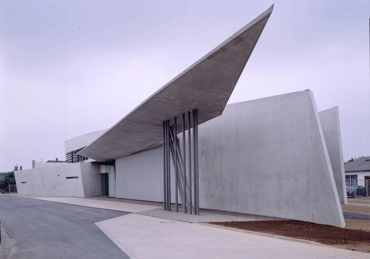 Vitra Fire Station, zaha hadid, ზაჰა ჰადიდი