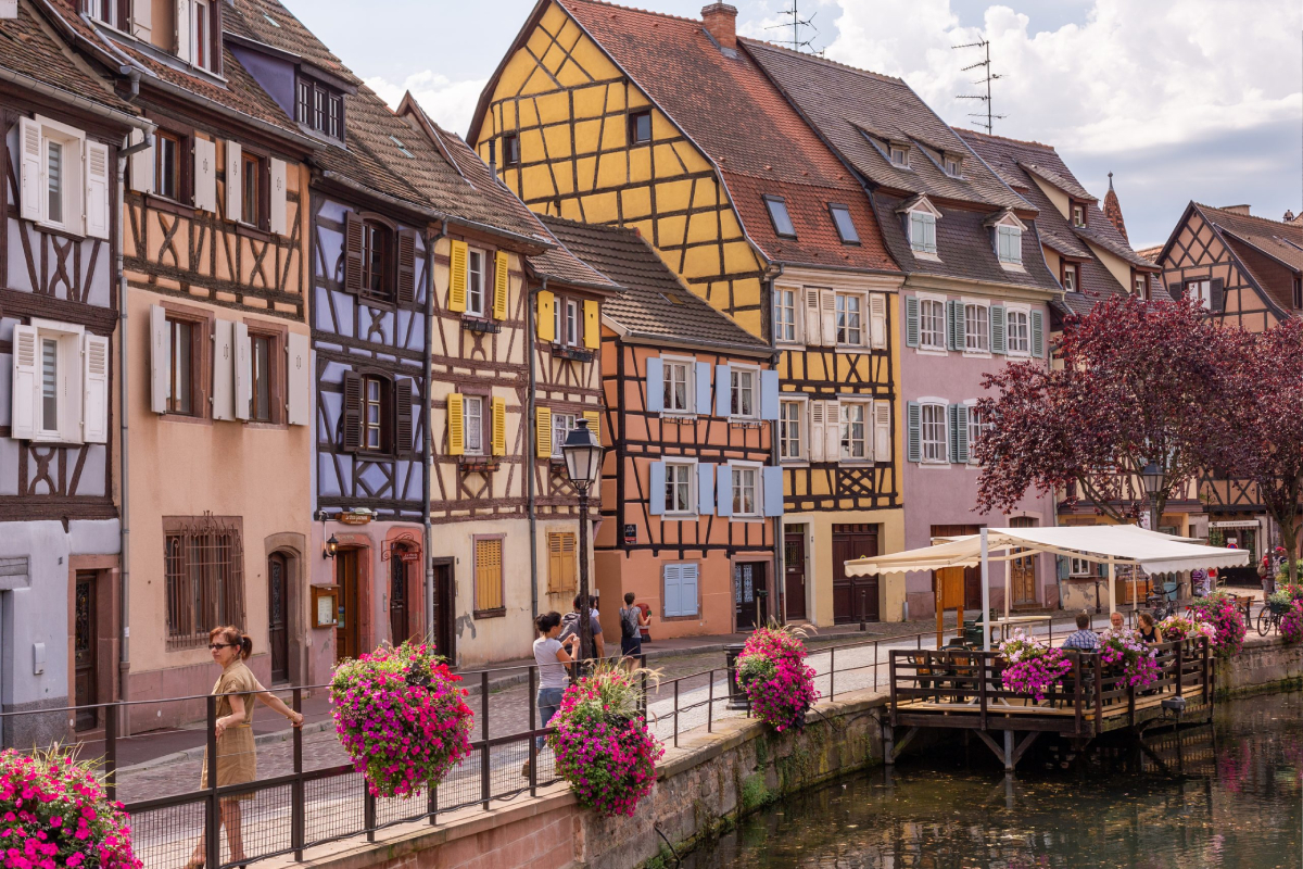 riquewihr, france, small town, საფრანგეთი