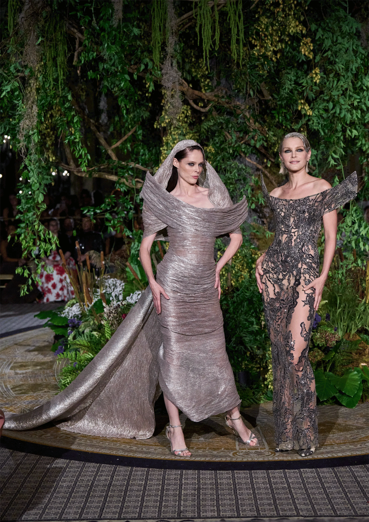 კოკო როშა, ჯესიკა სტემი, Coco Rosha, Jessica Stam, Cristian siriano, ქრისტიან სირიონო