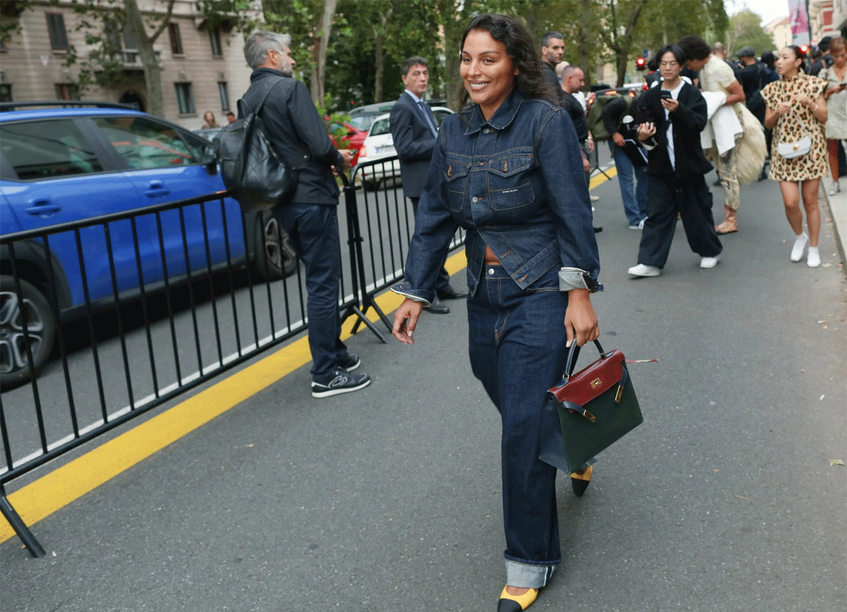 paloma elsesser, მილანის მოდის კვირეული, ქუჩის სტილი, Milan Fashion Week, Street style