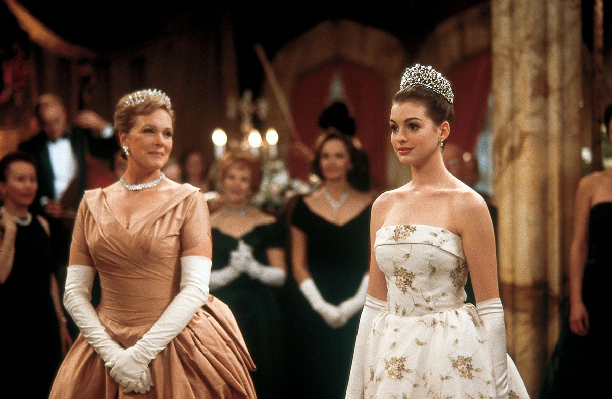 anna hathway, ენ ჰეთვეი, Julie Andrews, პრინცესას დღიურები, princess diaries, 