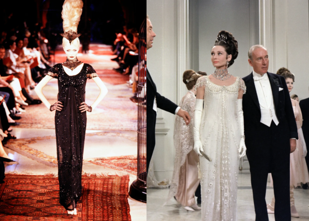 Givenchy fall 1997, Audrey Hepburn, My Fair Lady, 