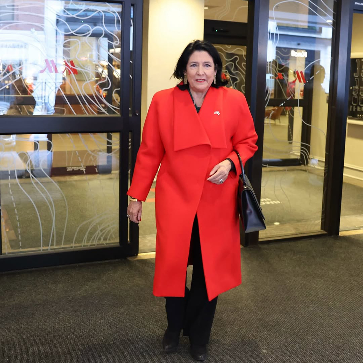 სალომე ზურაბიშვილი, salome zurabishvili, politiko, trump, ტრამპის ინაუგურაცია