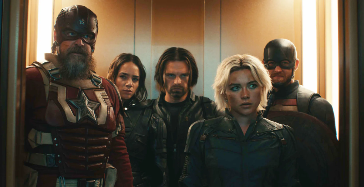 Thunderbolts, David Harbour, Hannah John-Kamen, Sebastian Stan, Florence Pugh, Wyatt Russell