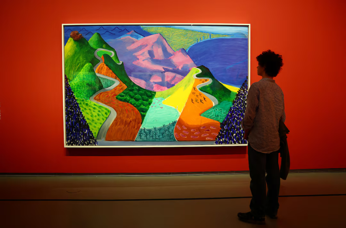 David Hockney, David Hockney 25, დევიდ ჰოკნი, დევიდ ჰოკნის გამოფენა