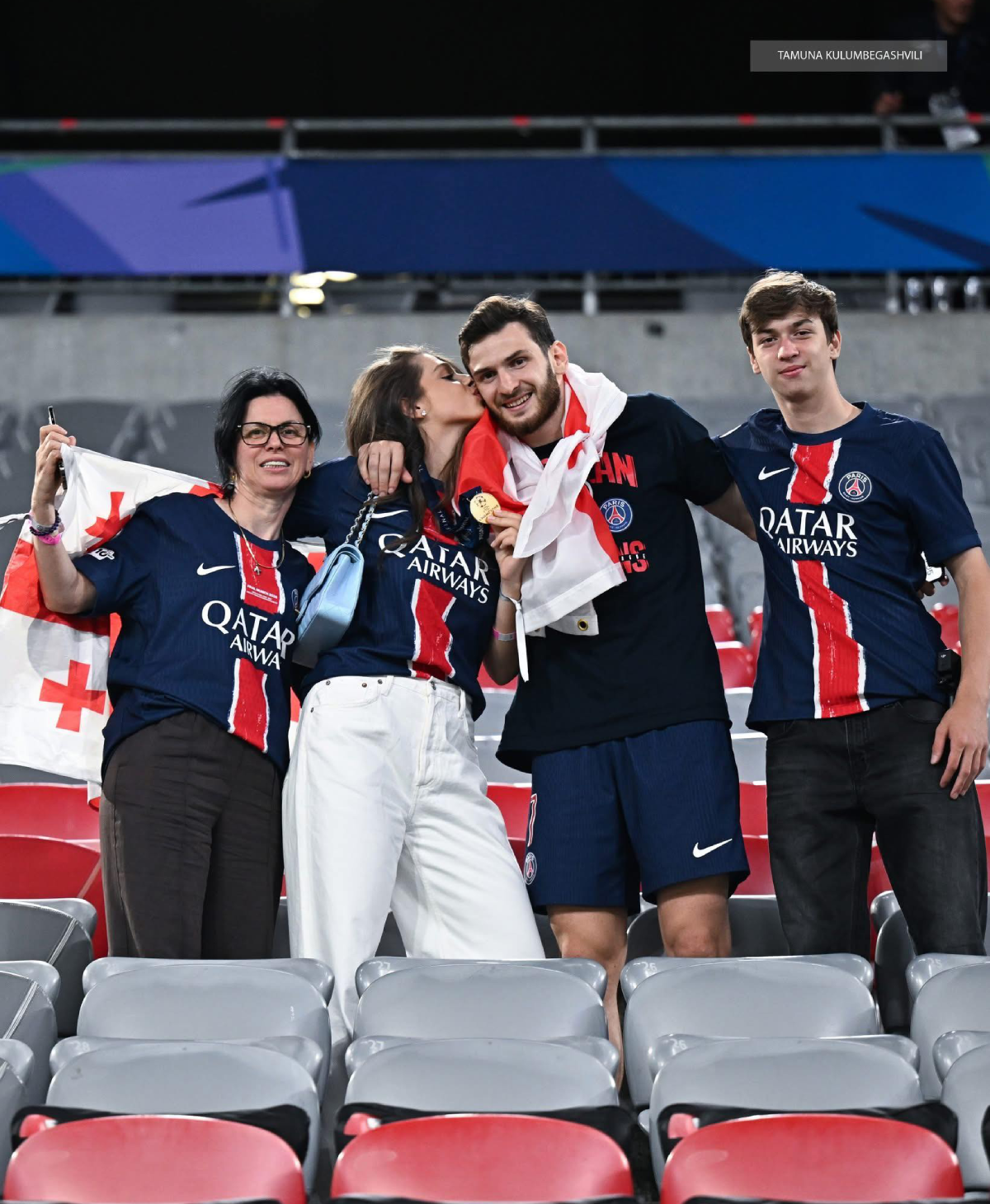 ხვიჩა კვარაცხელია, Khvicha Kvaratskhelia, PSG, Champions League final, ჩემპიონთა ლიგის ფინალი, ხვიჩა კვარაცხელიას ოჯახი